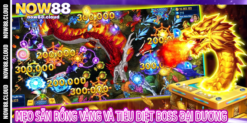 Mẹo Săn Rồng Vàng Và Tiêu Diệt Boss Đại Dương